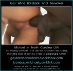 Gay White Bareback Anal Prostitute | http://gaybarebackescort.escortbook.com - BarebackMichael